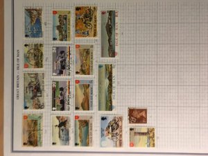 Collection of Great Britain stamps