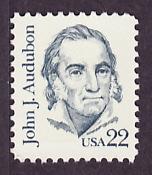 1863 John J. Audubon mint single