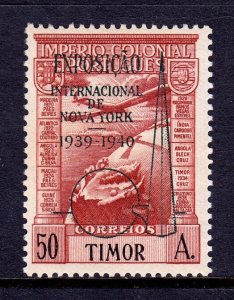 TIMOR — SCOTT C7 (note) — 1938 NY WORLD'S FAIR OVERPRINT — MNH