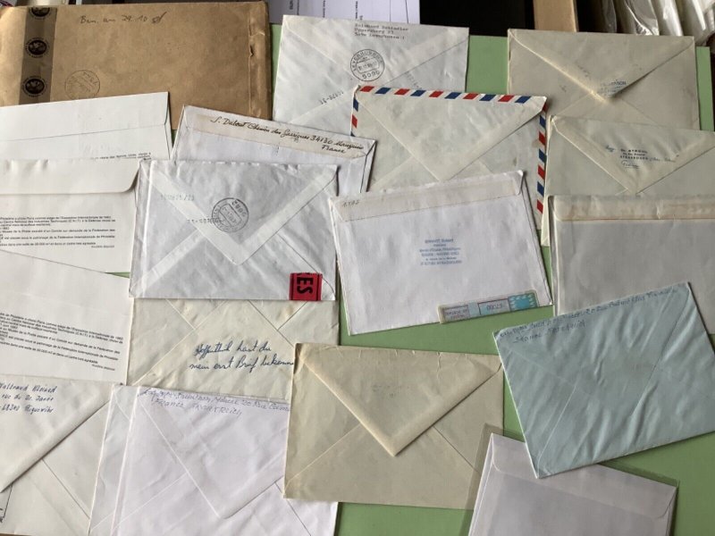 France postal covers  19  items Ref A1890 