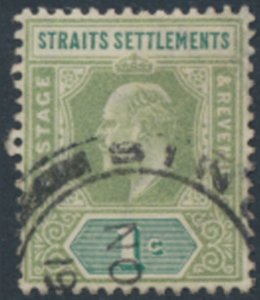 Straits Settlements    SC# 93 Used see details & scans