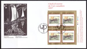 F1729   CANADA   FDC # 1635      PB      Masterpieces of Cdn Art - 10