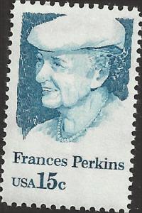 # 1821 MINT NEVER HINGED FRANCES PERKINS