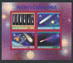 Montserrat    SG  MS690  SC#656/7 Halley's Comet - 2 sheetlets