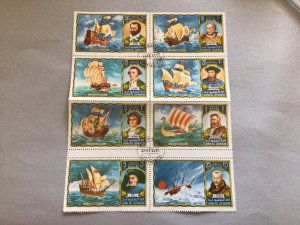 Umm Al Qiwain ships  part sheet stamps 65154