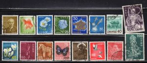 Japan #879A-91A ~ Short Set 16 of 19 ~ Used, MX