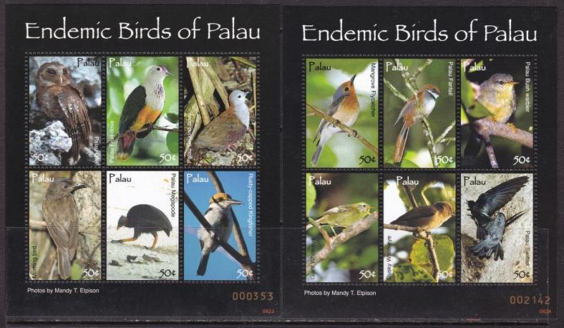 Palau, Fauna, Birds MNH / 2007