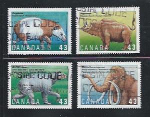 Scott#  1529 - 1532    used   singles