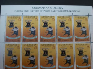 1978 Guernsey Europa Posts & Telecommunications  Scott# 189-90.  MNH lt 25