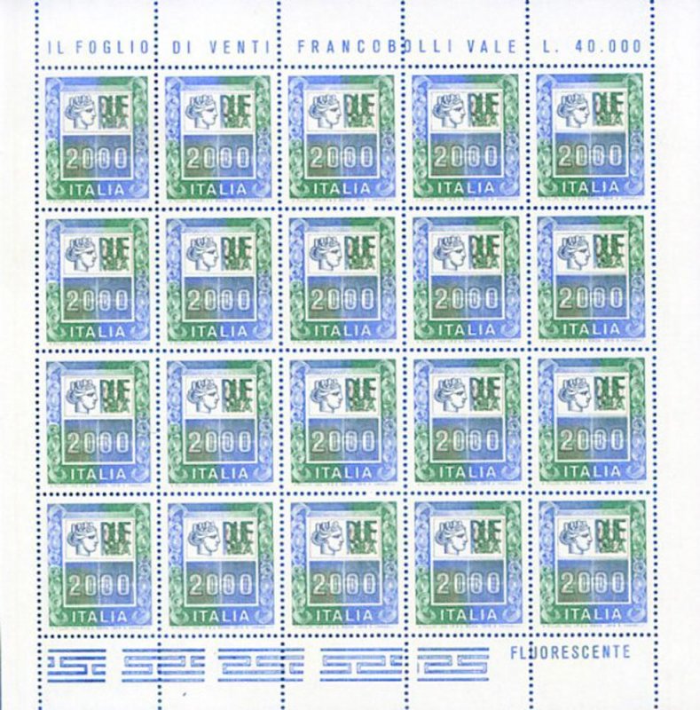 1978-79 High Values. 5 mini sheets.