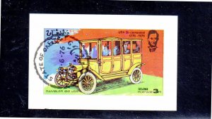 OMAN  1976  OLD CARS    VF NH  O.G  S/S  IMP.  CTO  (O30  )