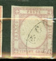 P: Italy Two Sicilies 23b used CV $250