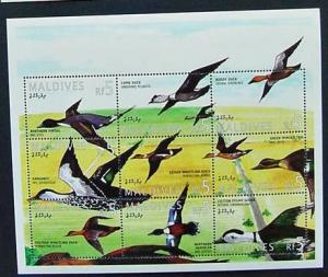 Maldive Islands, Scott 2037, MNH, Waterbirds