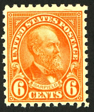 U.S. #587 MINT OG LH