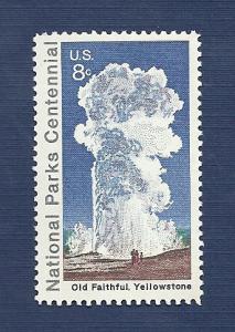 1453  8c Old Faithful single VF/MNH/OG 