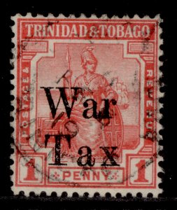 TRINIDAD & TOBAGO GV SG189, 1d scarlet, FINE USED. Cat £25.