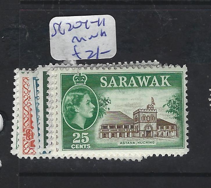 SARAWAK (P1912B)  QEII  WT 204-11   MNH