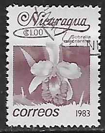 Nicaragua # 1219 - Sobralia - used.....{KBrO}