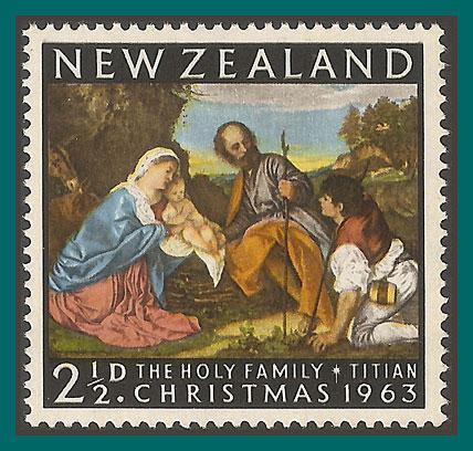 New Zealand 1963 Christmas, MNH 359,SG817