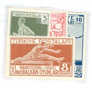 Turkey #855-858 Mint (NH) Single (Complete Set)