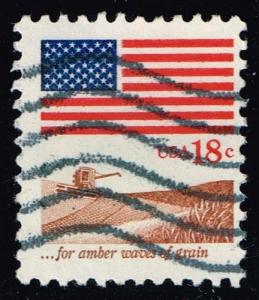 US #1890 Flag and Wheat Field; Used (0.25)