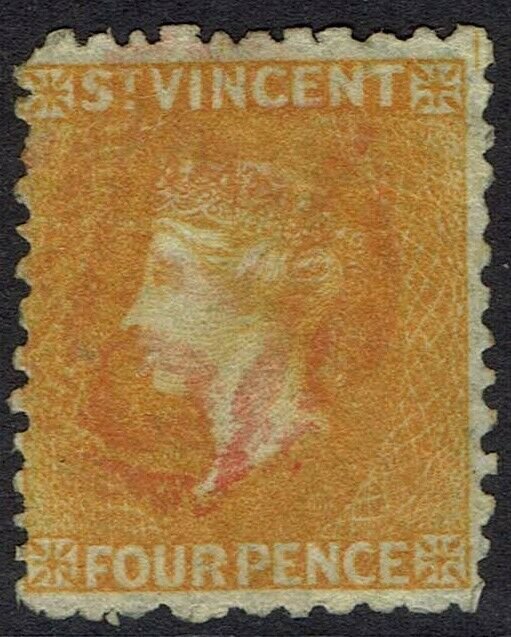 ST VINCENT 1869 QV 4D USED NO WMK 