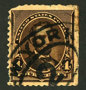 U.S. #222 USED