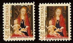 1321 - Multiple Color Shift Error / EFO Madonna & Child Mint NH