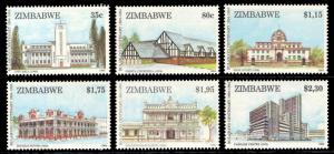 Zimbabwe 1994 Scott #702-707 Mint Never Hinged