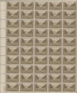 US #934   US Army   Full sheet of 50  MNH