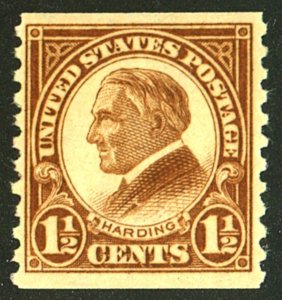 U.S. #598 MINT OG NH