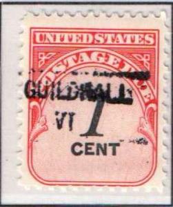 U.S. Precancel - Vermont, Guildhall