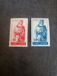 Stamps Cape Verde RA7-8 hinged