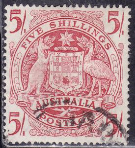 Australia 218 USED 1949 Arms of Australia