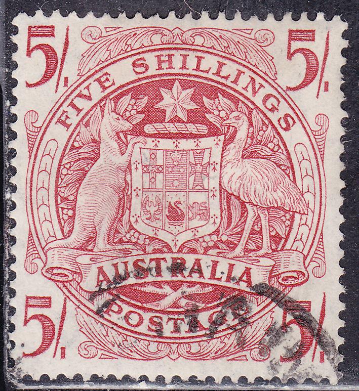 Australia 218 USED 1949 Arms of Australia