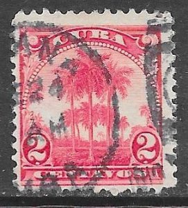 Cuba 234: 2c Coconut Palms, used, F-VF