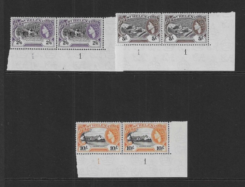 SAINT HELENA 1953-59 Complete set of 13 in - 42650