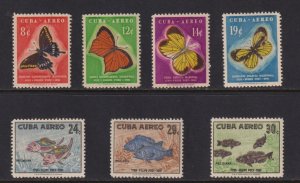 Cuba - 1958 set, Mint, NH, cat. $ 55.25