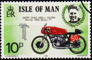 Isle of Man. 1975 10p S.G.65 Fine Used