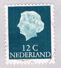 Netherlands 345 Used Queen Juliana 1953 (BP32710)