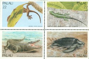 RMK13-0017 PALAU 116a MH REPTILES  BK-4 SCV $2.75 BIN $1.50