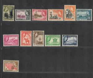 Gold Coast Sc#148-59 M+U/H/VF, Complete Set, Cv. $51.90