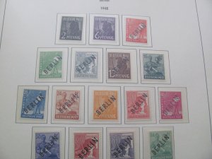 GERMANY BERLIN LIGHTHOUSE  ALBUM   1949-1990 MNH SOME BIG SETS SIGNED XF  (194)