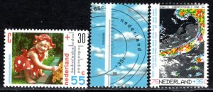 Netherlands Scott # B650 - B652, mint nh