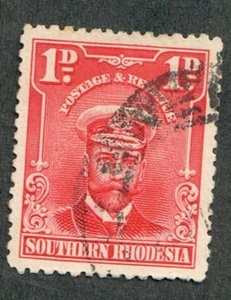 Southern Rhodesia #2 used single