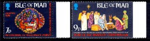 Isle of Man 1981 Christmas Complete Mint MNH Set SC 205-206