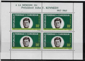 Cameroun C52a Kennedy s.s. MNH c.v. $10.00