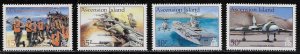 Ascension Scott #'s 795 - 798 MNH