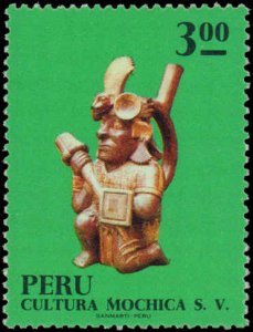 Peru #577-581, Complete Set(5), 1972, Art, Never Hinged