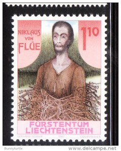 Liechtenstein 1987 Nicholas van der flue Sc 863 MNH A2915